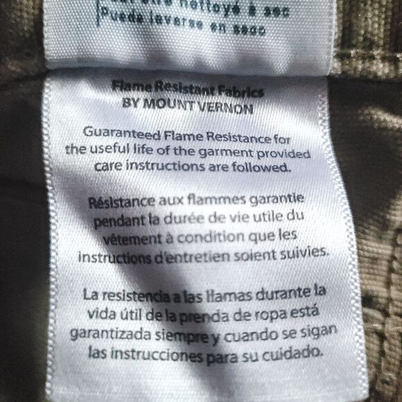 Carhartt Fire Resistant Cat 2 Original Fit FR Tan Work Pants Men's 38 X 34 - Picture 8 of 15